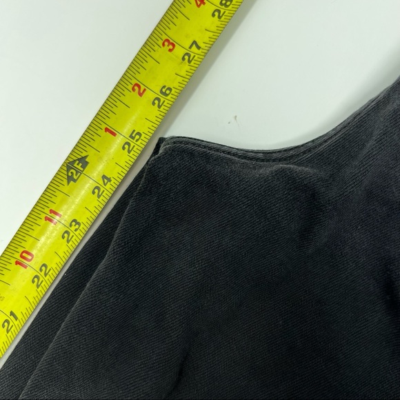 3 for $50 SALE! Everlane Black faded Wide Leg denim cotton Jeans 2 or 27 - Picture 8 of 12